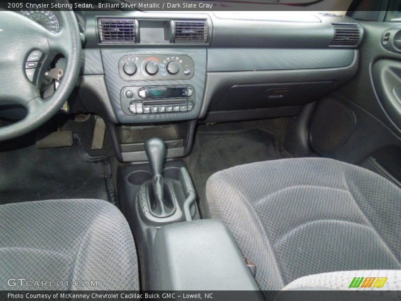 Brilliant Silver Metallic / Dark Slate Gray 2005 Chrysler Sebring Sedan