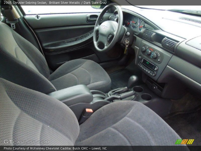 Brilliant Silver Metallic / Dark Slate Gray 2005 Chrysler Sebring Sedan