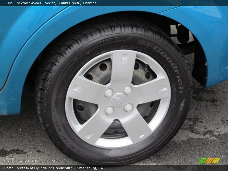 Tahiti Green / Charcoal 2009 Chevrolet Aveo LT Sedan