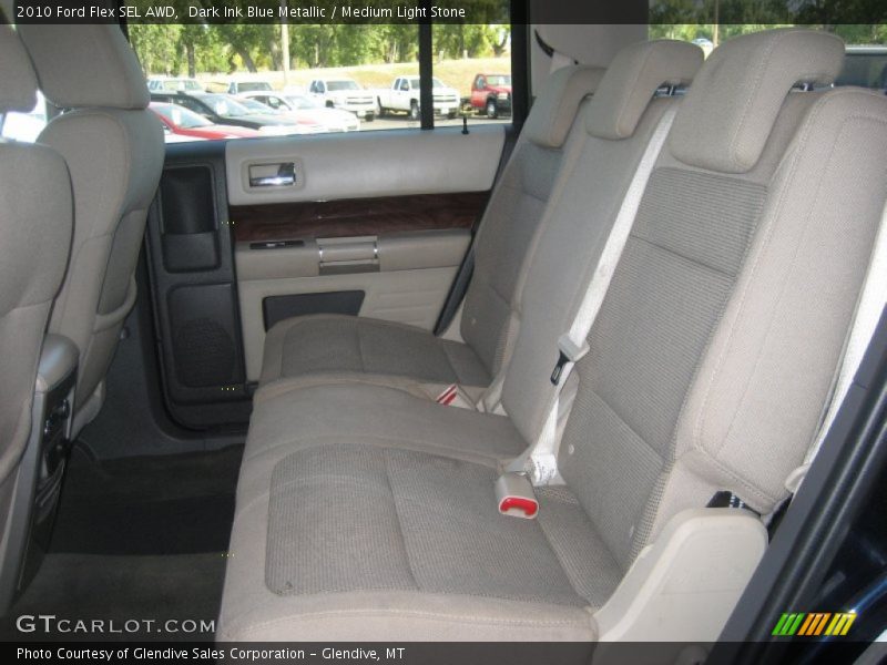Dark Ink Blue Metallic / Medium Light Stone 2010 Ford Flex SEL AWD