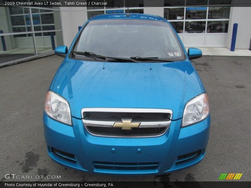 Tahiti Green / Charcoal 2009 Chevrolet Aveo LT Sedan