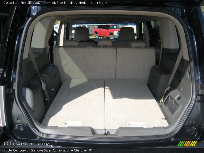 Dark Ink Blue Metallic / Medium Light Stone 2010 Ford Flex SEL AWD