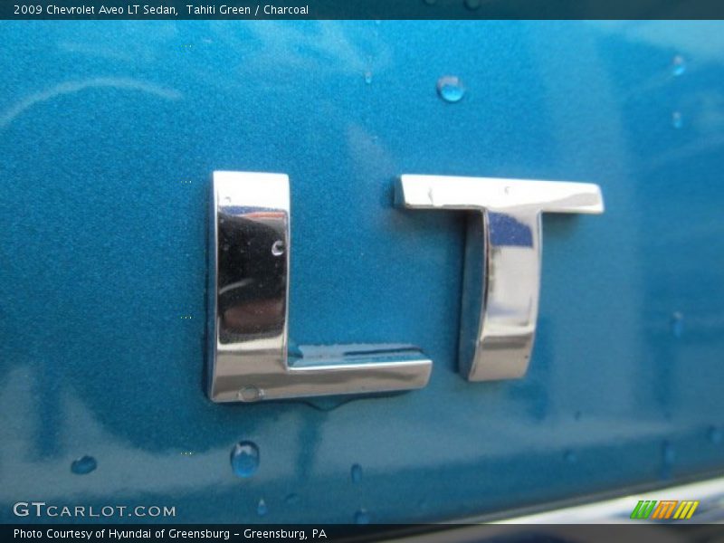 Tahiti Green / Charcoal 2009 Chevrolet Aveo LT Sedan
