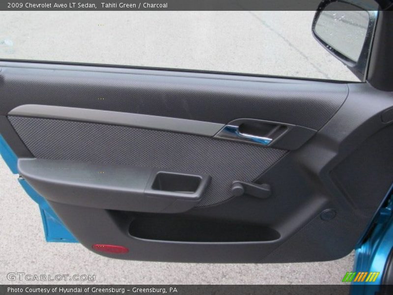 Tahiti Green / Charcoal 2009 Chevrolet Aveo LT Sedan