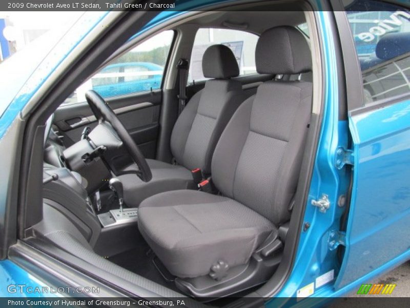 Tahiti Green / Charcoal 2009 Chevrolet Aveo LT Sedan