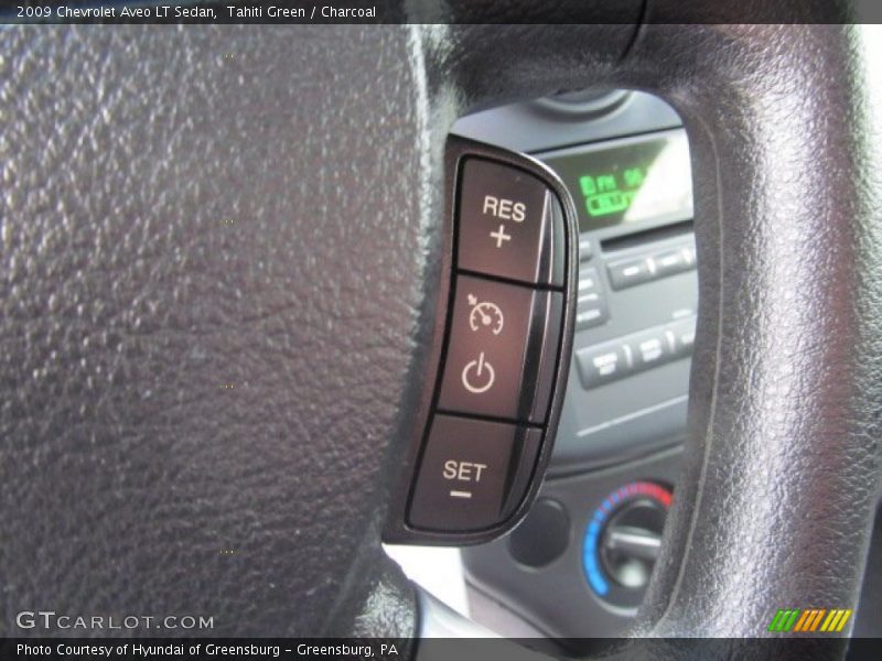 Tahiti Green / Charcoal 2009 Chevrolet Aveo LT Sedan