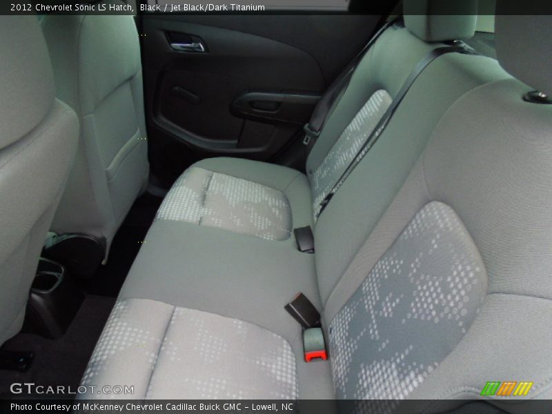 Black / Jet Black/Dark Titanium 2012 Chevrolet Sonic LS Hatch