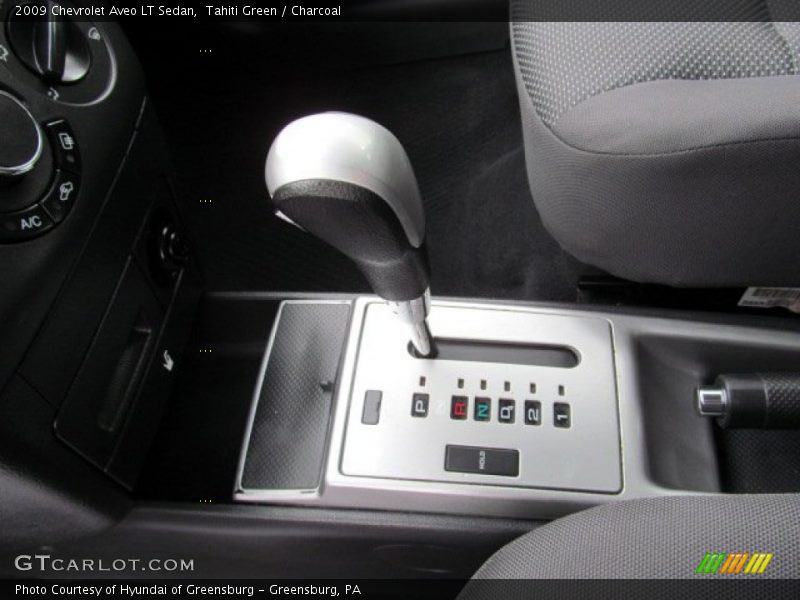 Tahiti Green / Charcoal 2009 Chevrolet Aveo LT Sedan