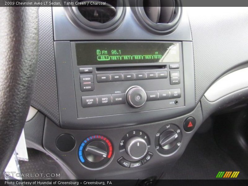 Tahiti Green / Charcoal 2009 Chevrolet Aveo LT Sedan