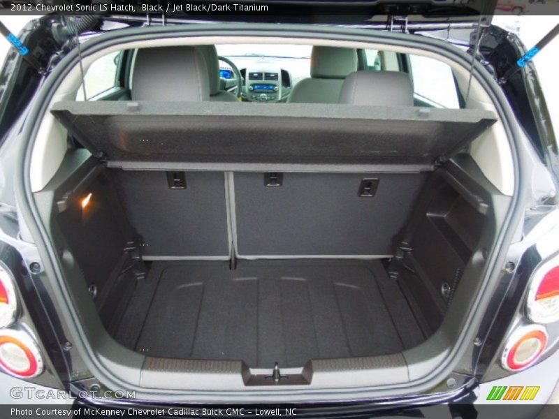 Black / Jet Black/Dark Titanium 2012 Chevrolet Sonic LS Hatch