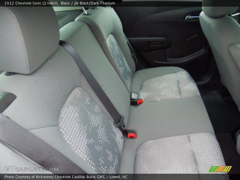 Black / Jet Black/Dark Titanium 2012 Chevrolet Sonic LS Hatch