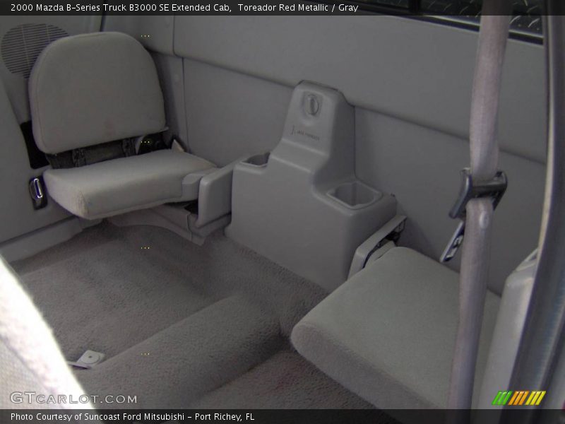 Toreador Red Metallic / Gray 2000 Mazda B-Series Truck B3000 SE Extended Cab
