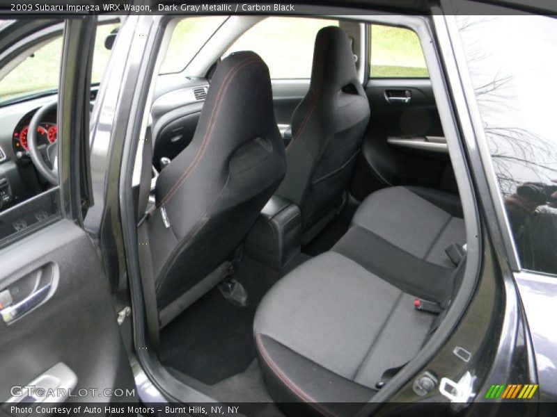  2009 Impreza WRX Wagon Carbon Black Interior