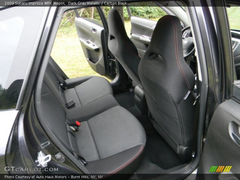  2009 Impreza WRX Wagon Carbon Black Interior