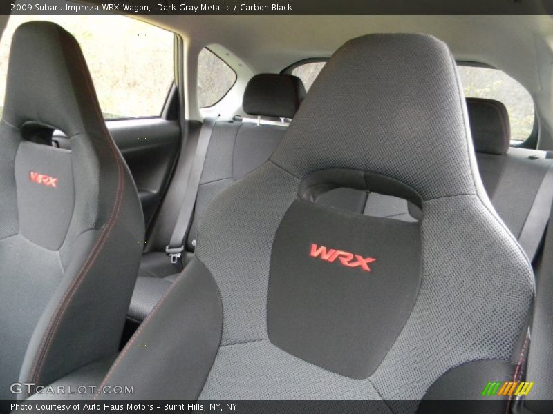 Dark Gray Metallic / Carbon Black 2009 Subaru Impreza WRX Wagon