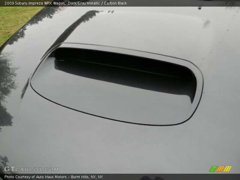 Dark Gray Metallic / Carbon Black 2009 Subaru Impreza WRX Wagon