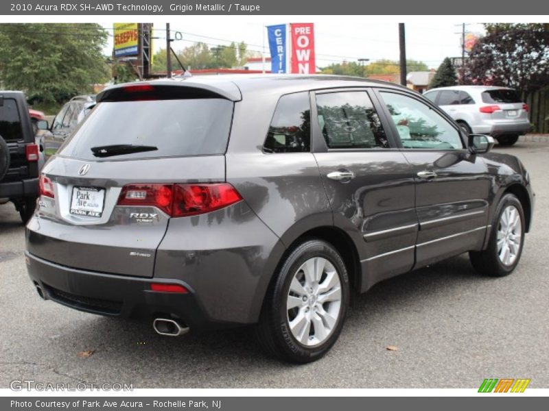 Grigio Metallic / Taupe 2010 Acura RDX SH-AWD Technology