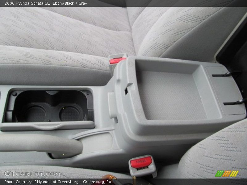Ebony Black / Gray 2006 Hyundai Sonata GL