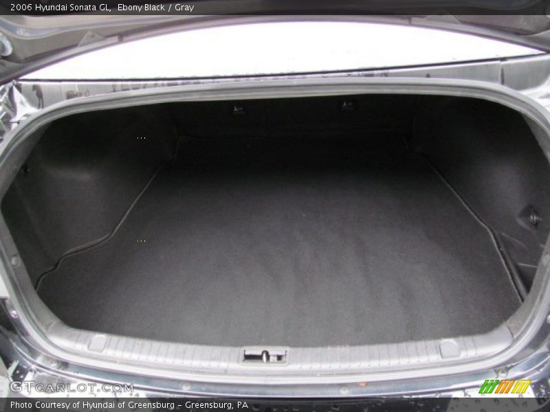 Ebony Black / Gray 2006 Hyundai Sonata GL