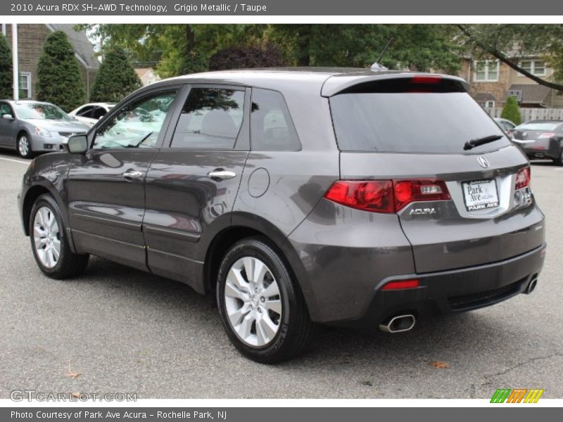Grigio Metallic / Taupe 2010 Acura RDX SH-AWD Technology