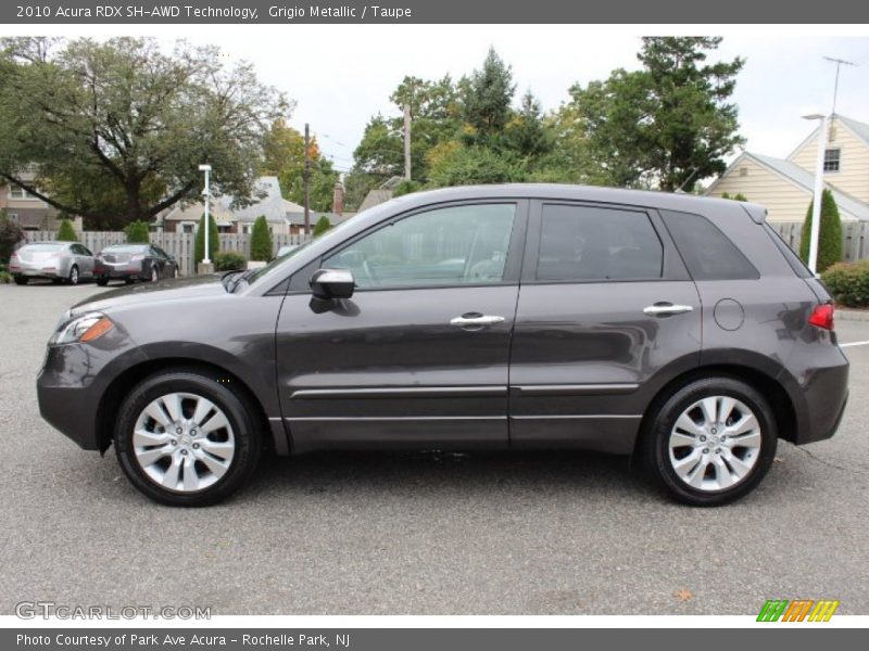 Grigio Metallic / Taupe 2010 Acura RDX SH-AWD Technology