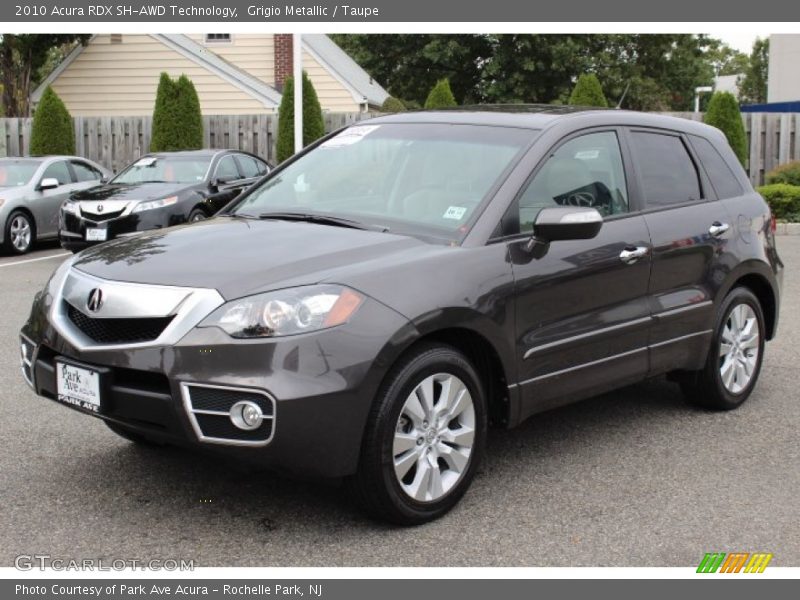 Grigio Metallic / Taupe 2010 Acura RDX SH-AWD Technology