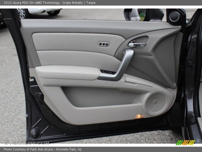 Grigio Metallic / Taupe 2010 Acura RDX SH-AWD Technology
