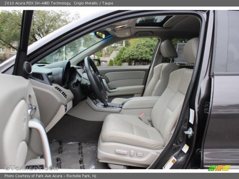 Grigio Metallic / Taupe 2010 Acura RDX SH-AWD Technology