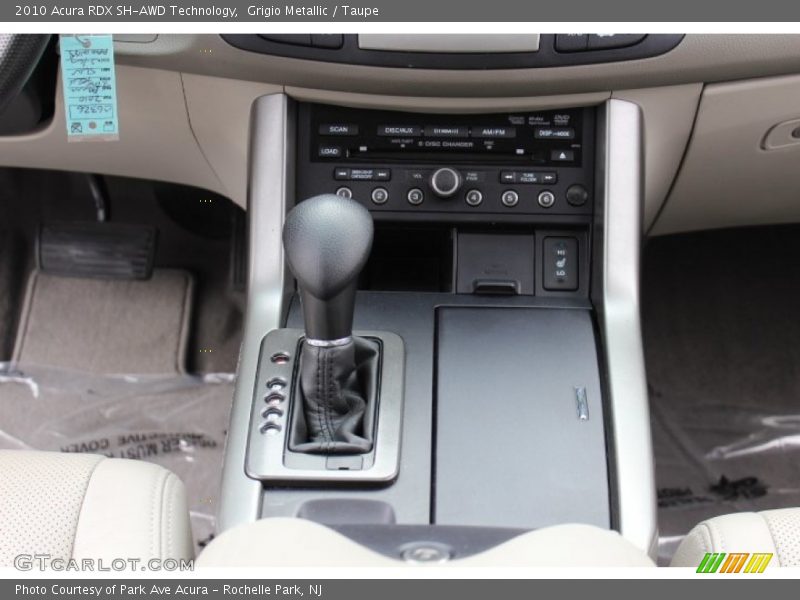 Grigio Metallic / Taupe 2010 Acura RDX SH-AWD Technology