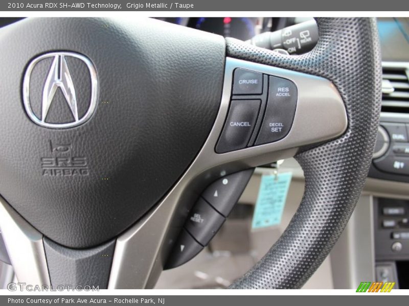 Grigio Metallic / Taupe 2010 Acura RDX SH-AWD Technology