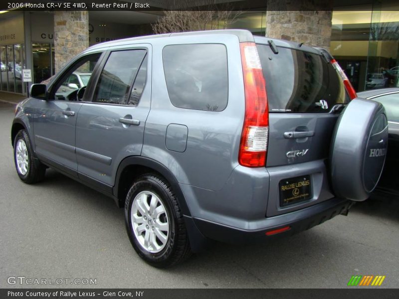 Pewter Pearl / Black 2006 Honda CR-V SE 4WD