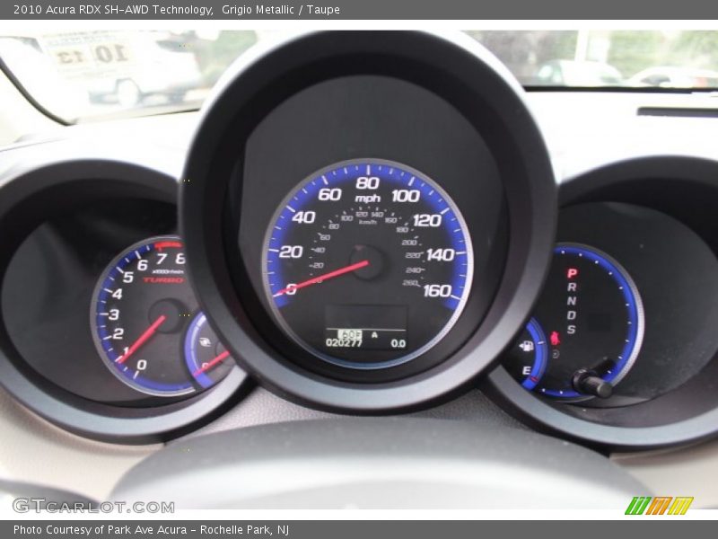 Grigio Metallic / Taupe 2010 Acura RDX SH-AWD Technology