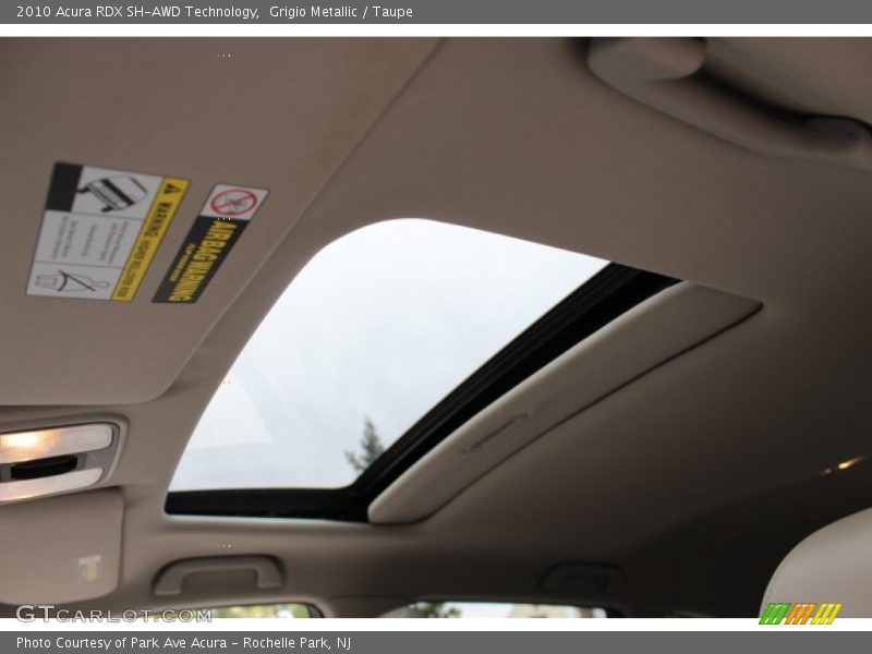 Grigio Metallic / Taupe 2010 Acura RDX SH-AWD Technology
