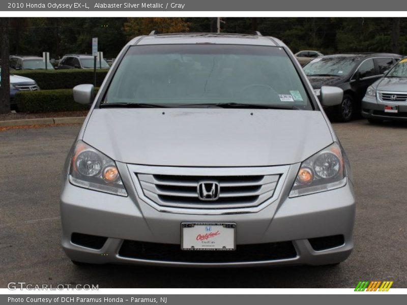 Alabaster Silver Metallic / Gray 2010 Honda Odyssey EX-L