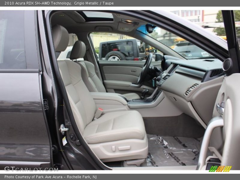 Grigio Metallic / Taupe 2010 Acura RDX SH-AWD Technology