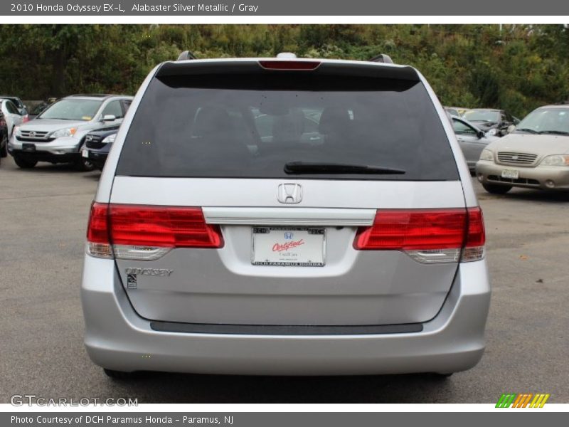 Alabaster Silver Metallic / Gray 2010 Honda Odyssey EX-L