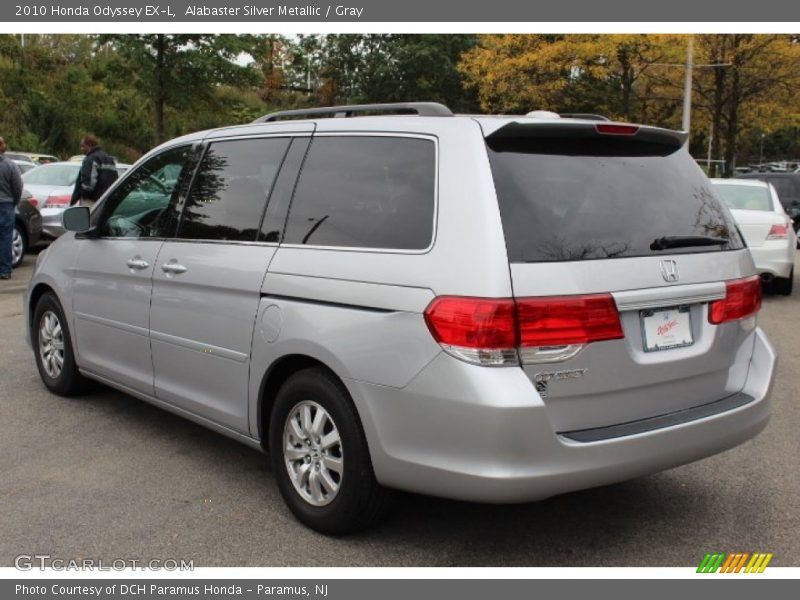 Alabaster Silver Metallic / Gray 2010 Honda Odyssey EX-L