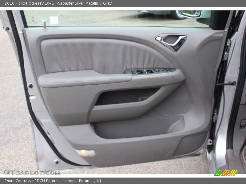 Alabaster Silver Metallic / Gray 2010 Honda Odyssey EX-L