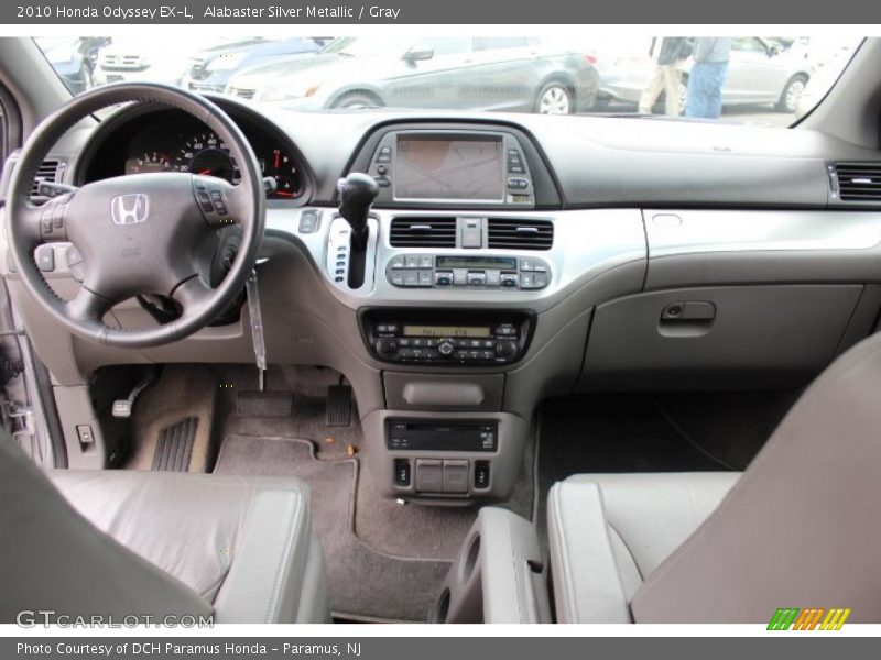 Alabaster Silver Metallic / Gray 2010 Honda Odyssey EX-L