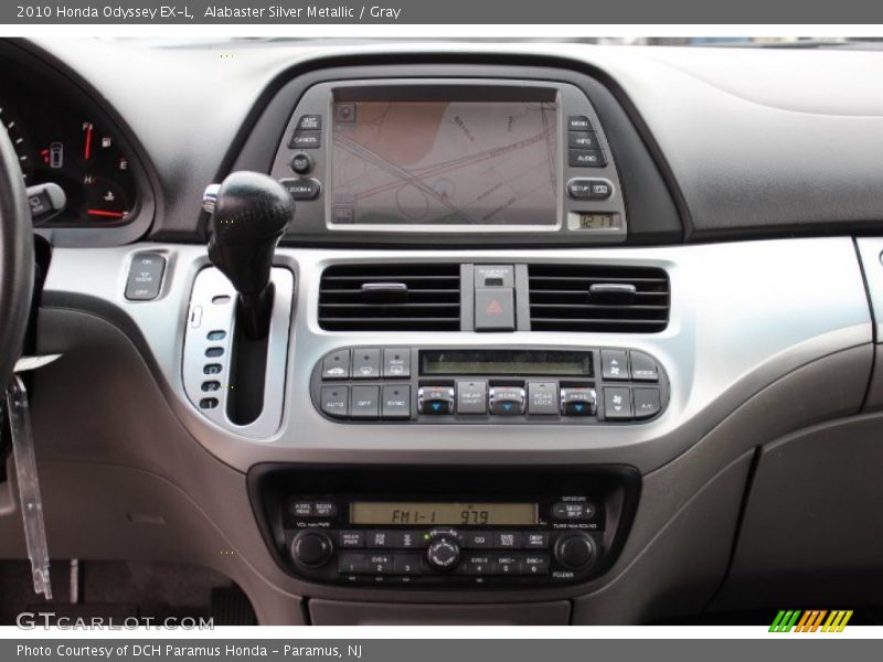 Alabaster Silver Metallic / Gray 2010 Honda Odyssey EX-L