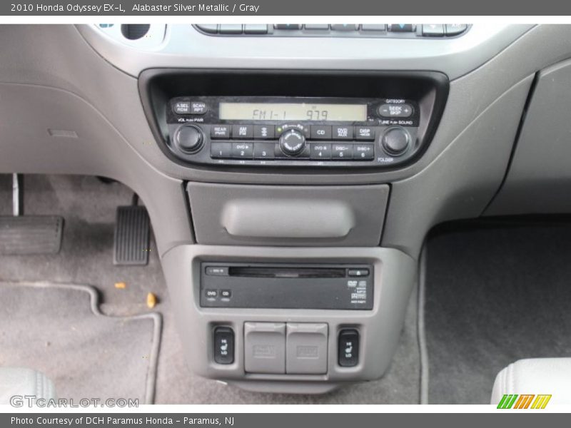 Alabaster Silver Metallic / Gray 2010 Honda Odyssey EX-L
