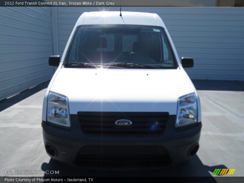 Frozen White / Dark Grey 2012 Ford Transit Connect XL Van