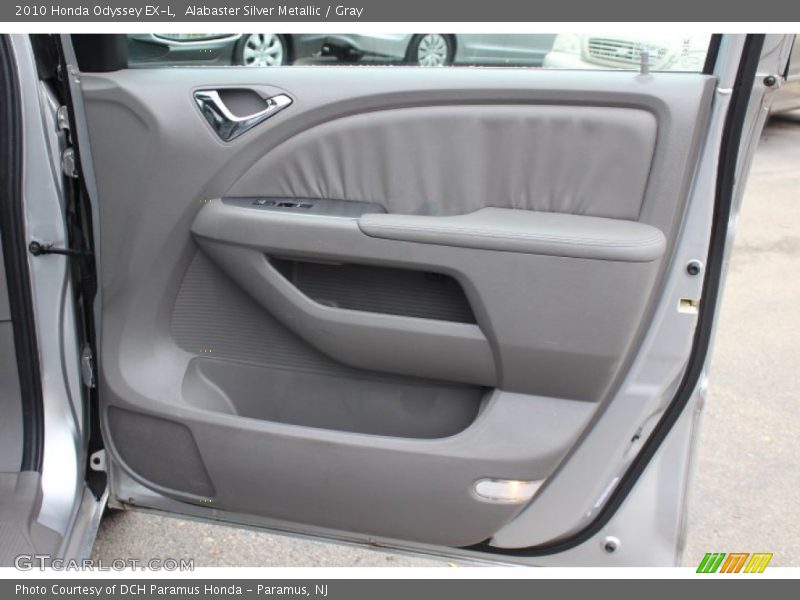 Alabaster Silver Metallic / Gray 2010 Honda Odyssey EX-L