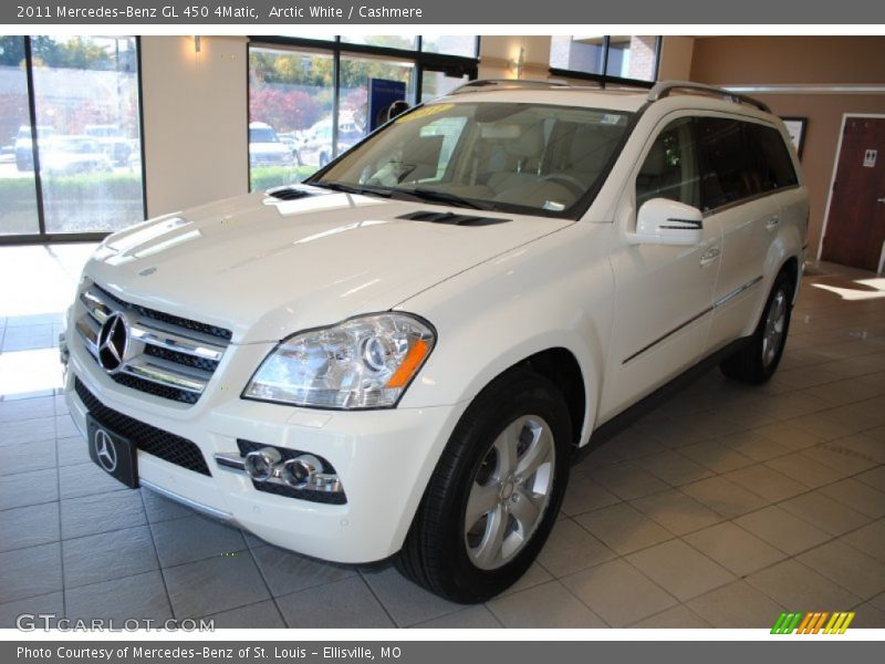 Arctic White / Cashmere 2011 Mercedes-Benz GL 450 4Matic