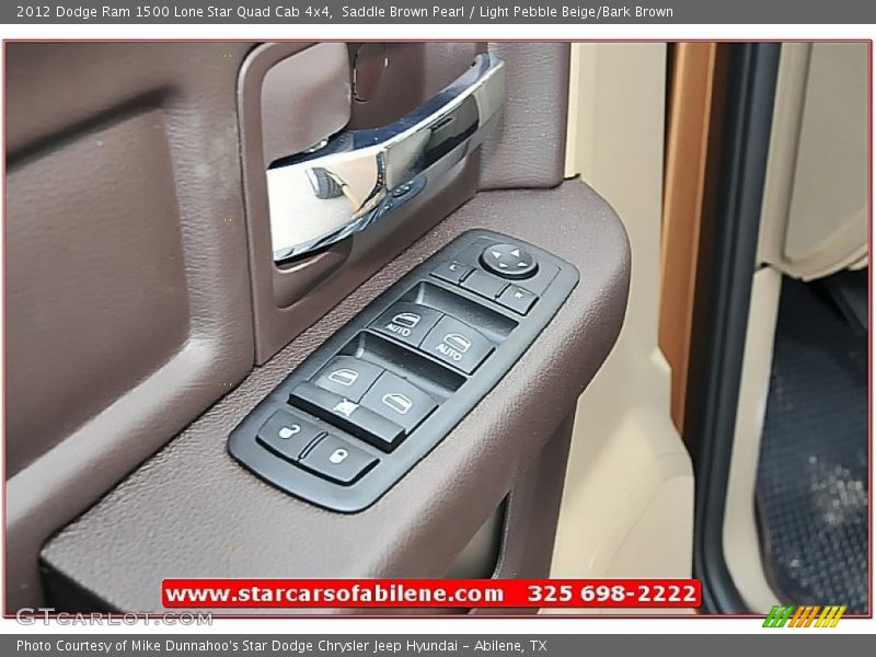 Saddle Brown Pearl / Light Pebble Beige/Bark Brown 2012 Dodge Ram 1500 Lone Star Quad Cab 4x4
