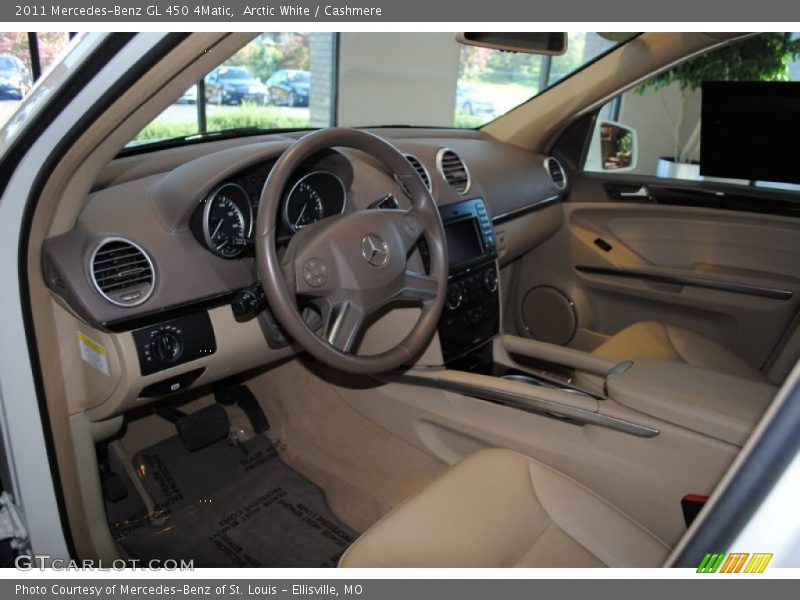 Arctic White / Cashmere 2011 Mercedes-Benz GL 450 4Matic