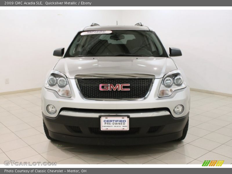 Quicksilver Metallic / Ebony 2009 GMC Acadia SLE
