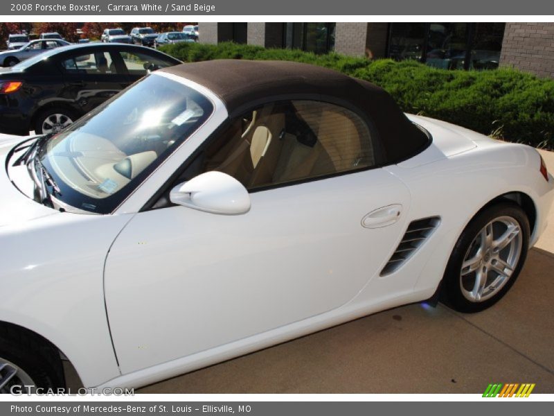 Carrara White / Sand Beige 2008 Porsche Boxster