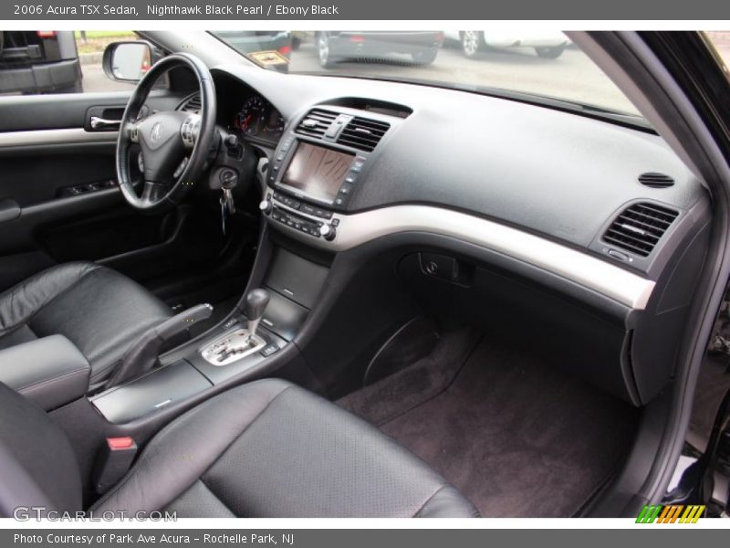 Nighthawk Black Pearl / Ebony Black 2006 Acura TSX Sedan