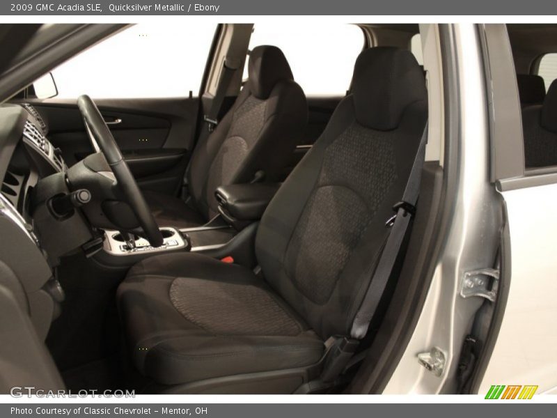 Quicksilver Metallic / Ebony 2009 GMC Acadia SLE
